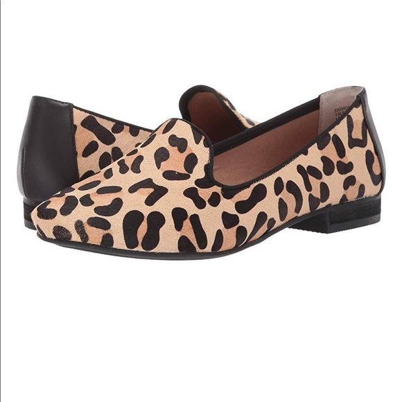 me too leopard print flats